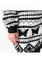 Textured Sweater Dress with Tights - 5