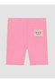 Pink Girls' Camisole Cycling Tights - 3
