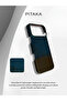 Premium Aramid Fiber Mobile Case | Ultra-Thin, Lightweight, Tactile Woven Texture, Enhanced Camera Protection, MagSafe Compatible & Durable Geometric Protective Cover - 2