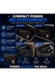 200W Car Power Inverter Dc 12V to Ac 220V Pd Usb-C and Qc3.0 Fast Charging 2 Ac Ports Led Display Portable Travel Power Adapter 1-Year - 2