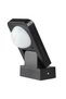 360° Motion Sensor Switch, 1000W, Black, IP65 - 4