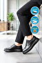 Black Genuine Leather Men's Casual Shoes 4013 m