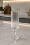 Futre Long-Stemmed Coffee Side Cup Set of 6 Glass Cups 13 cm Transparent Glass Presentation Cup - 3