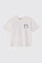 Boy's Short Sleeve White T-Shirt