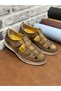 Genuine Nubuck Leather Orthopedic Large Size 45-46-47-48 Men's Sandals Shoes - 2