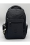 School Backpack Suitable for Middle and High School Students Water-Resistant Black Color School Bag 2300 - 3