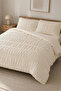Drawstring Double Cotton Duvet Cover Set (Without Sheets) - 2