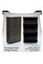 Shoe Cabinet with 3 Flip Drawers for Entryway, Hallway, Bedroom, Shoe Storage Cabinet, Freestanding Shoe Rack Storage Organizer - 2
