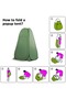 Portable Pop Up Privacy Tent Outdoor Shower Changing Room Camping Shelter - 6