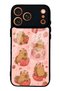 iPhone 17 Pro Max Strawberry Capybara Design Glossy Phone Case