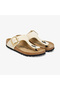 Gizeh Big Buckle Nu Women's Cream Slippers Juststep - 4