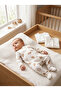 3-Piece Baby Long Romper Set |   Classic Unisex |   100% Cotton Rib |   Teddy Bear-Lamb - 3