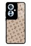 Oppo Reno 11F Dark Cream Lv Design Glossy Phone Case