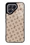 Tecno Pova 7 Pro Dark Cream Lv Design Glossy Phone Case