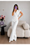 Double-Breasted Lace-Up Vest Trousers Blazer Suit - 6