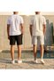 Men's Shorts, Black Shorts, Gray Shorts, 2 Thread Count, Plus Size, Sports Shorts, Oversize, Lace-Up, Casual Shorts - 2