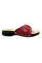 Women's Red Heel Supported Comfortable Daily Slippers for Home and Outdoor Use - 3