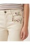 Senior Girls Beige Embroidered Trousers - 4