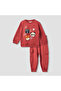 Boys Sweatshirt and Joggers Set with Animal Applique - Cotton - Long Sleeves - Crew Neck