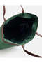 Women Green Printed Tote Bag - 4
