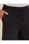 Men Black Plain Pyjama Shorts - 4