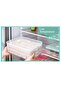 3pcs Plastic Food Storage boxes, Stackable Fridge Freezer Crisper Storage Box, Stack Food Container Tray Organizer 3 Layer Refrigerator Box, Airtight Container for Food, Transparent Slim Conta - 4