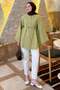 Cupra Belden Drawstring Hijab Shirt Oil Green - 2