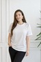 T-Shirt with Stone Detail on the Shoulders