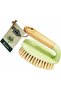 Home Pro Go Green Bamboo Scrubbing Brush, Wooden
