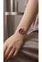 Pinterest Women's Steel Watch Gold Color & Burgundy Dial Special Design Vintage |   Old Money Luxury Elegant Stylish Women's Wristwatch 2026 - 4