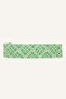 Women's Green Checkered Hair Accessory H9991Axns - 2