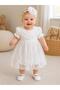 Baby Girl Mevlütlük Dress Summer Bandana Lace Newborn Hospital Release Wedding Dress Evening Dress 4014-K