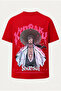 Oversize Captain Shunsui Bleach Printed T-Shirt - Large Print - Wide Cut