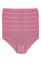 Bambu Bato Women's High Waist Panties Dusty Rose 6-Pack