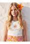I Zero Roba Collar Beaded Girls' Undershirt from Freezen Store - 3
