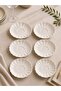 Bone Luz Tea Plate 11.50cm Cream 6 Pieces
