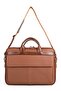 Large Size 17.3 Inch Handheld Shoulder Laptop-Briefcase Bag with Shoulder Strap, Brown