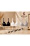 3-Pack Training Bra Wire-Free Soft Bra - My First Bra 3-Pack Black - White - Gray - 7