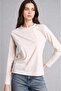 Slim Fit Long Sleeve Beige T-Shirt H7197Ax26Sm - 4