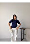 Premium Viscose Crew Neck Comfortable Fit Short Sleeve Flexible Summer Knitwear Blouse - 3