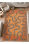 Sdt Traditional Patterned Modern Woven Base Decorative Carpet Sdtamor2110 - 2