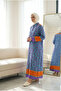 Women's Buttoned Hijab Shirt Dress - 4