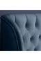 PLUTO HEADBOARD CHANEL TEAL L-160 : H-125 CM - 4