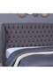 PLUTO HEADBOARD VELVET GREY L-200 : H-125 CM