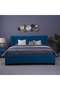 NEPTUNE HEADBOARD VELVET BLUE L-180 : H-125 CM - 5