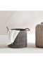 Catherine Round Basket 33x33x30cm- Grey
