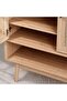 Oaktree Shoe Rack 15 Pairs With 2 Drawer - Natural - 3