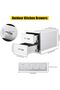 Stainless Steel Outdoor Kitchen Drawers, Flush Mount Built-in BBQ Drawer with Ventilation Panel - 8