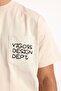 Vigoss Action Oversize Printed Men's T-Shirt with Pocket 63084-30226 - 4