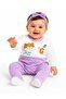 Baby Girl Long Sleeve Booties Jumpsuit